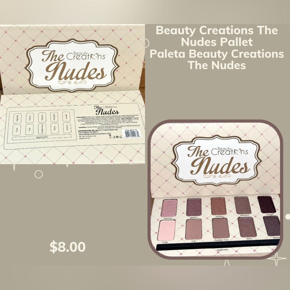 Beauty creation pallet